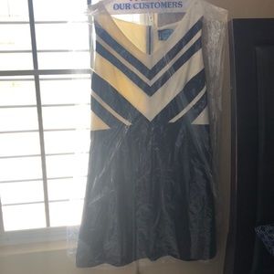 Black and white Short dress